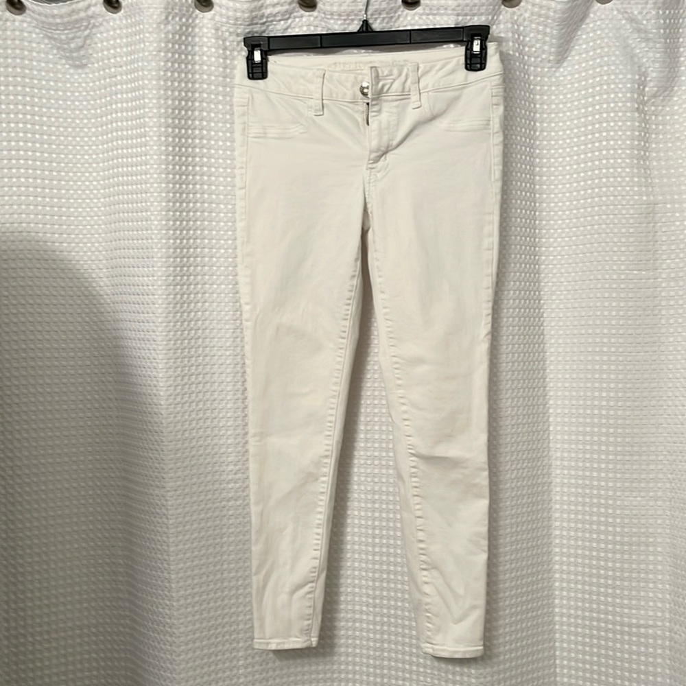 American Eagle White Jegging Jeans